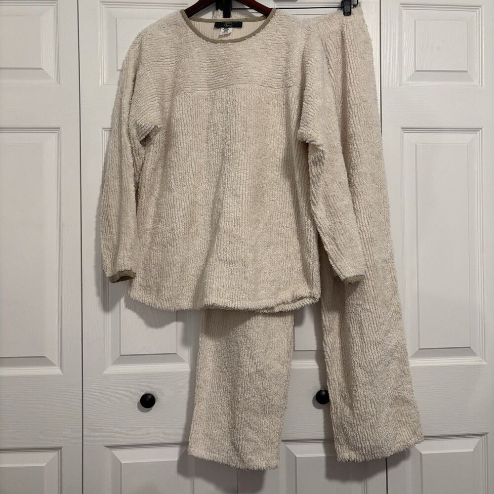 Women’s Orvis Winter Set Two Piece Pajama Lounge Oversized Size Medium